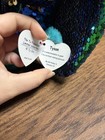 Ty Flippables Tyson Peacock Sequin Plush 