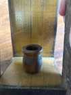 Rustic Wooden Candle Holder With Star Design