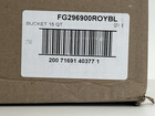  6 Pk  New Rubbermaid Commercial 15 Qt 14 2  L Roughneck Blue Bucket Pour Spout
