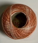 Vintage J p Coats Tatting Cotton Shaded Peach 16-d 3 Boxes 36 Balls Nos