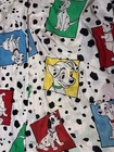 Disney 101 Dalmatians Fitted Twin Sheet 90 s Vintage