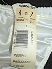Nwt Vintage Warner s Just Your Fit Thong Panties Size 4-7 Ivory 90s Second Skin