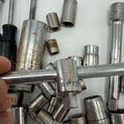 Vintage Usa Tool Socket Lot 35pc Craftsman Sk Husky Sae Metric Nut Drivers