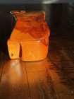 Antique Wood Puzzle And Trinket Box 2 1 2 In X 4 1 2in