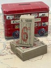 Vintage Lot Of 100 London  Uk British Omnibus Bus Tickets Ephemera Junk Journal