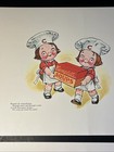 Set Of 4 Vintage Campbell s Soup Kid Lithographs Of Print Ads 10x12  Advertising