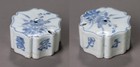 A Very Fine beautiful Korean Blue white Painted Water Dropper-19th C 