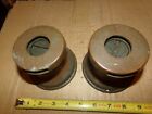 Set Of Large Vintage antique Brass bronze Sail Boat Ratchet Capstans winlasses