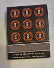 Vtg Matchbook Harolds Club Casino In Reno Nevada Unstruck Full Rare