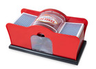 Eskoni Manual Card Shuffler W  Hand Crank   Poker Blackjack 2 Deck Casino Style