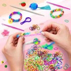 7500 Piece Rubber Band Bracelet Making Kit With 36 Colors For Diy Crafting New