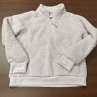 Athleta Girl 1 4 Zip Pullover Fleece Girls Size Large 12 So Snug Sherpa Lavender