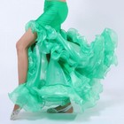 Women Belly Dance Costume Side Slit Long Ruffle Skirt 9 Colors