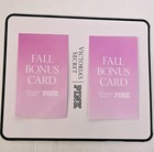 Two  2  Victoria s Secret Pink  20 Off  50 Coupon Fall Bonus Card Oct 1-12