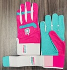 New Sportz Drip Youth Small medium Premium Pro Short Cuff Batting Gloves - Y S m