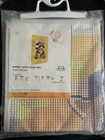 Rocky Raccoon Vntage Latch Hook Rug Canvas Bernat Nip 22x28