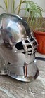 Medieval Visor Close Knight Helmet   18g Steel Viking Armor Larp Cosplay Helmet