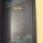 Johnnie Walker Blue Label Gift Box Empty Bottle With 2 Drinking Glasses
