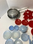 Lot Of Vintage Random Kid s Kitchen Play Dishes - Used