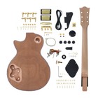 Diy For Lp Electric Guitar Kit Flamed Maple Veener Body 22 Fret 24 75 Inch Neck