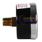 1 5  Face Dry Pressure Gauge 0-160 Psi Back Mount 1 8  Npt Air Compressor Gauge