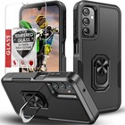 For Samsung Galaxy S25 Ultra Case S25 s24 s23 fe  Phone Cover   Tempered Glass