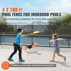 Pool Fence 4 X 108 Ft Removable Pool Fences For Inground Pools Outdoor