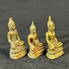  3 Buddha  Thai Amulet  Phra Pairi Pinat  Phra Hold An Alms Bowl  Phra Sukhothai