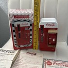 New  Vintage 1994 Die-cast Enesco Coca Cola Vending Machine Coin Bank Musical