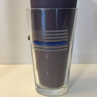 Delaware State Police Centennial Anniversary Pint Glass - American Flag - Bullet