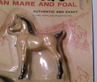 Vintage Hartland Silk   Satin Arabian Mare And Foal - New In Original Packaging