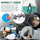 80pcs Blind Rivet Assortment Set 4 Sizes Pop Rivets Tri-fold Exploding Pop Rivet