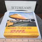 1 400 Dhl   Aviastar  russia  Tupolev Tu-204 2003 s Colors Ra-64024 Panda Model
