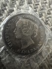 1885 Canada 5 Cents Silver Coin