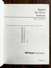 Ge Fanuc Automation Digital Ac Servo Systems Maintenance Manual