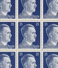 Stamp Germany Mi 793-4 Sc 506-7 Sheet 1941 Wwii Fascism War Era Hitler Mnh