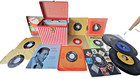Vtg Red White Stripe Candy Cane 45 Rpm Vinyl Storage Case Box   24 Record Lot