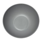 37oz Plastic Cereal dinner Bowl Gray X 12