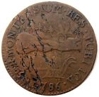 1786 Vermont Landscape Copper Vermontensium Rr-8 Ngc Vf Details Cert 4764612-004