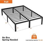 14 Inch Heavy Duty Metal Platform Bed Frame Full Size Sturdy Steel Slat Support