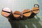 Vintage Coin Change Dispenser 4  Barrel Clip On Belt Metal
