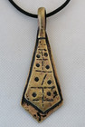Extremely Rare Ancient Viking Bronze Amulet Artifact Authentic Pendant Stunning