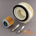 Oil Air Filter Spark Plug For Yamaha Xvs650 V-star 650 Custom Classic 1998-2011