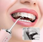 Portable Dental Water Flosser Usb Rechargeable Water Jet Floss Tooth Pick 