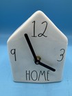 Rae Dunn Clock Home White Ceramic House By Magenta Artisan Collection Working 