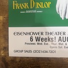 1978 The Last Of Mrs  Cheyney Window Card Poster Deborah Kerr Kennedy Center