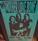 Mother Love Bone With Alice In Chains 1989 11x17 Flyer