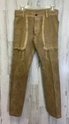 Issey Miyake A Poc Pants Hidden Pockets Texture Frayed Size 3 Thick Fabric Japan