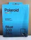 Rare Polaroid 600 Instant Film Black   Blue Duochrome  8 Photos Exp 04 22