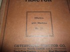 Cat Caterpillar Twenty-two Tractor Dozer Bulldozer Parts Book Manual S n 1j0001-